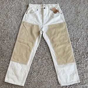 Rudy Jude Utility Color Block Wheat/Cream Jeans RJ3